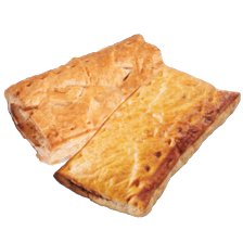 Saucijzenbroodje of vegan saucijzenbroodje